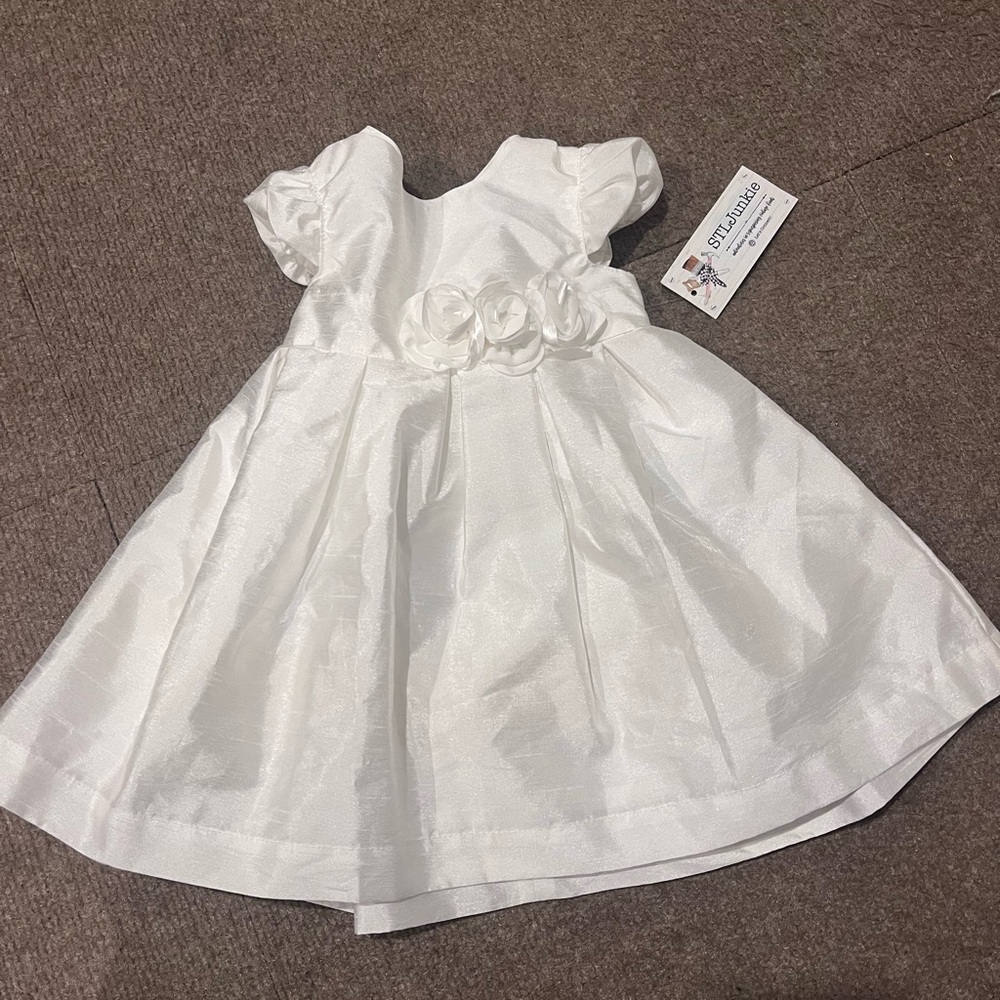 Carter's White Formal Kids Dress
